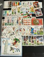 Stamp of Thematics Topics : 1930-2005, in five big stockbooks all topics