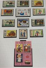 Stamp of Thematics Topics : 1930-2005, in five big stockbooks all topics