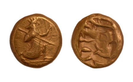 Stamp of Coins » Ancient Greece Persia, Achaemenid Empire, c. 375-336, AV daric 8.36 g