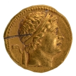 Stamp of Coins » Ancient Greece Greco-Bactrian Kingdom, Diodotus I Soter (c. 255-235 BC), AV stater, 8.26 g.