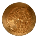 Stamp of Coins » Sasanian Kingdom and Kushano-Sasanian Kushano-Sasanian, Bahram I, c. 340-345. AV dinar, 7.80 g.