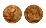 Stamp of Coins » Sasanian Kingdom and Kushano-Sasanian Sasanian Kingdom, Shahpur III, 383-388 AD, AV dinar, 7.29 g.