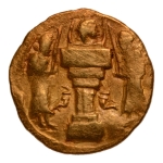 Stamp of Coins » Sasanian Kingdom and Kushano-Sasanian Sasanian Kingdom, Shahpur III, 383-388 AD, AV dinar, 7.29 g.