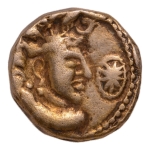 Stamp of Coins » Sasanian Kingdom and Kushano-Sasanian Indo-Sasania, Ranaditya Satya, c. 450-475, debased AV dinar, 6.84 g.