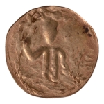 Stamp of Coins » Sasanian Kingdom and Kushano-Sasanian Hunnic tribes, Alchon Huns (Eastern), Adomano, mid-late 5th century, AV (electrum) dinar, 6.95 g.