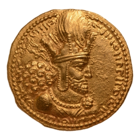 Sasanian Kingdom, Shahpur I, c. 240-272, AV dinar, 7.35 g.