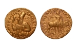 Stamp of Coins » Kushan Kushanas, Vima Kadphises, c. 113-127 AD, AV double dinar, 15.84 g.