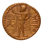 Stamp of Coins » Kushan Kushanas, Huvishka, c. 151-192,Miiro, AV dinar, 7.81 g.