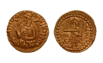 Stamp of Coins » Kushan Kushanas, Huvishka, c. 151-192, Miiro, AV quarter dinar, 1.94 g.