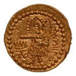 Stamp of Coins » Kushan Kushanas, Huvishka, c. 151-192, Miiro, AV quarter dinar, 1.94 g.