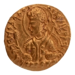 Stamp of Coins » Kushan Kushanas, Huvishka, c. 151-192, Ardoksho, AV dinar, 7.85 g.