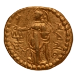 Stamp of Coins » Kushan Kushanas, Huvishka, c. 151-192, Nana, AV dinar, 7.84 g.