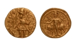 Stamp of Coins » Kushan Kushanas, Kanishka II, c. 230-247, Oesho, AV dinar, 7.83 g.