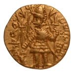 Stamp of Coins » Kushan Kushanas, Kanishka II, c. 230-247, Oesho, AV dinar, 7.83 g.