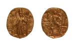 Stamp of Coins » Kushan Kushanas, Mahi, c. 300-305, Ardoksho, AV dinar, 7.82 g.