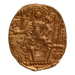 Stamp of Coins » Kushan Kushanas, Mahi, c. 300-305, Ardoksho, AV dinar, 7.82 g.