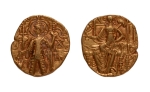 Stamp of Coins » Kushan Kushanas, Mahi, c. 300-305, Ardoksho, AV dinar, 7.82 g.