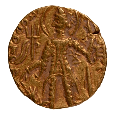 Kushanas, Shaka, c. mid-4th century, Ardoksho, AV dinar, 7.67 g.