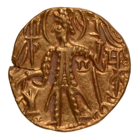 Kushanas, Shaka, c. mid-4th century, Ardoksho, AV dinar, 7.74 g.