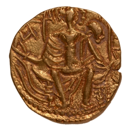 Kushanas, Shaka, c. mid-4th century, Ardoksho, AV dinar, 7.74 g.