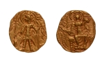 Stamp of Coins » Kushan Kushanas, Shaka, c. mid-4th century, Ardoksho, AV dinar, 7.74 g.