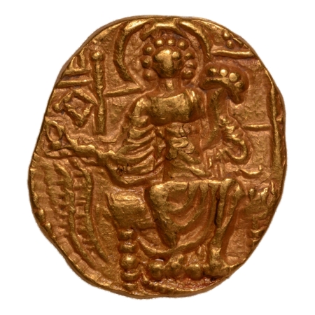 Kushanas, Shaka, c. mid-4th century, Ardoksho, AV dinar, 7.74 g.