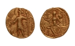 Stamp of Coins » Kushan Kushanas, Shaka, c. mid-4th century, Ardoksho, AV dinar, 7.80 g.