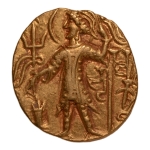 Stamp of Coins » Kushan Kushanas, Shaka, c. mid-4th century, Ardoksho, AV dinar, 7.80 g.