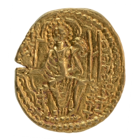 Kushanas, Shaka, c. mid-4th century, Ardoksho, AV dinar, 7.80 g.