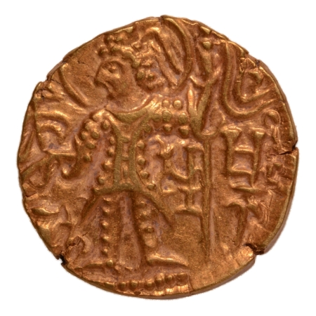Kushanas, Shaka, c. mid-4th century, Ardoksho, AV dinar, 7.43 g.