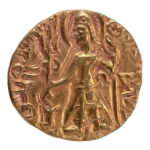 Stamp of Coins » Kushan Kushanas, Magra, 4th century, Ardoksho, AV dinar, 7.79 g.