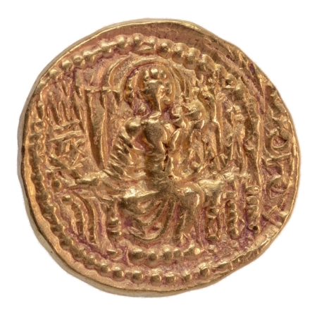 Kushanas, Magra, 4th century, Ardoksho, AV dinar, 7.79 g.