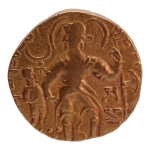 Stamp of Coins » Gupta Gupta Empire, Samudragupta, c. 335-375, battle axe, AV dinar, 7.51 g.