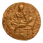 Stamp of Coins » Gupta Gupta Empire, Samudragupta, c. 335-375, lyre player, AV dinar, 7.59 g.
