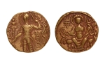 Stamp of Coins » Gupta Gupta Empire, Chandragupta II, c. 380-413, archer, AV dinar, 7.72 g.