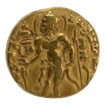 Stamp of Coins » Gupta Gupta Empire, Chandragupta II, c. 380-413, archer, AV dinar, 7.75 g.