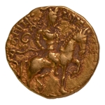 Stamp of Coins » Gupta Gupta Empire, Chandragupta II, c. 380-413, horseman, AV dinar, 7.74 g.