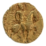 Stamp of Coins » Gupta Gupta Empire, Chandragupta II, c. 380-413, horseman, AV dinar, 7.93 g.