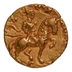 Stamp of Coins » Gupta Gupta Empire, Chandragupta II, c. 380-413, horseman, AV dinar, 7.78 g.