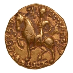 Stamp of Coins » Gupta Gupta Empire, Chandragupta II, c. 380-413, horseman, AV dinar, 7.76 g.