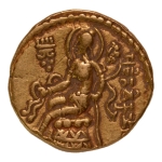 Stamp of Coins » Gupta Gupta Empire, Chandragupta II, c. 380-413, horseman, AV dinar, 7.92 g.