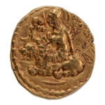 Stamp of Coins » Gupta Gupta Empire, Chandragupta II, c. 380-413, lion slayer, AV dinar, 7.84 g.