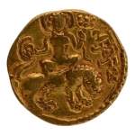 Stamp of Coins » Gupta Gupta Empire, Chandragupta II, c. 380-413, lion slayer, AV dinar, 7.84 g.