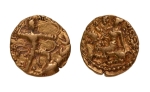 Stamp of Coins » Gupta Gupta Empire, Chandragupta II, c. 380-413, lion slayer, AV dinar, 7.65 g.