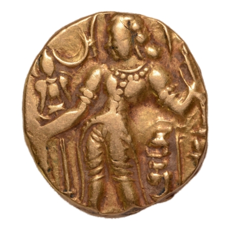 Gupta Empire, Chandragupta II, c. 380-413, archer and Garuda, AV dinar, 8.50 g.