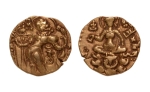 Stamp of Coins » Gupta Gupta Empire, Kumaragupta, c. 415-455, archer, AV dinar, 8.19 g.