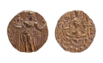 Stamp of Coins » Gupta Gupta Empire, Kumaragupta II, c. 473-476, archer, AV dinar, 9.33 g.