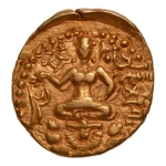 Stamp of Coins » Gupta Gupta Empire, Kumaragupta, c. 415-455, swordsman, AV dinar, 8.06 g.