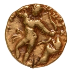 Stamp of Coins » Gupta Gupta Empire, Kumaragupta, c. 415-455, lion slayer, AV dinar, 7.97 g.
