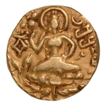 Stamp of Coins » Gupta Gupta Empire, Kumaragupta, c. 415-455, Apratigha, AV dinar, 7.77 g.